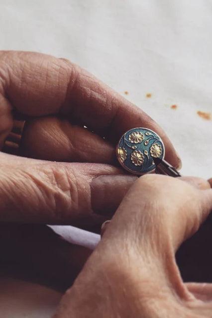 Codis Maya Sun Cufflinks - Image 3