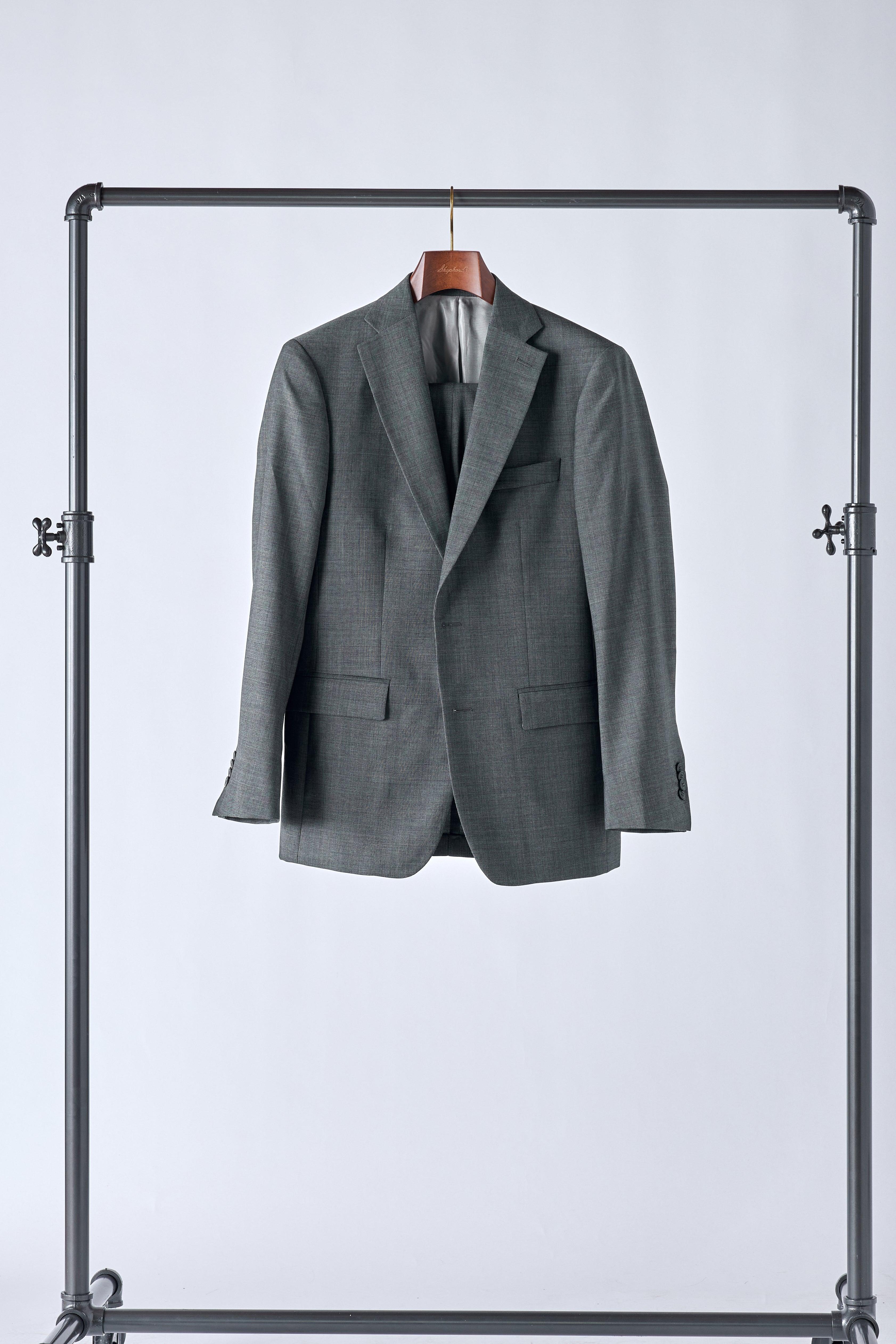 No. 1 Gray Prince of Wales Check Suit - Image 6