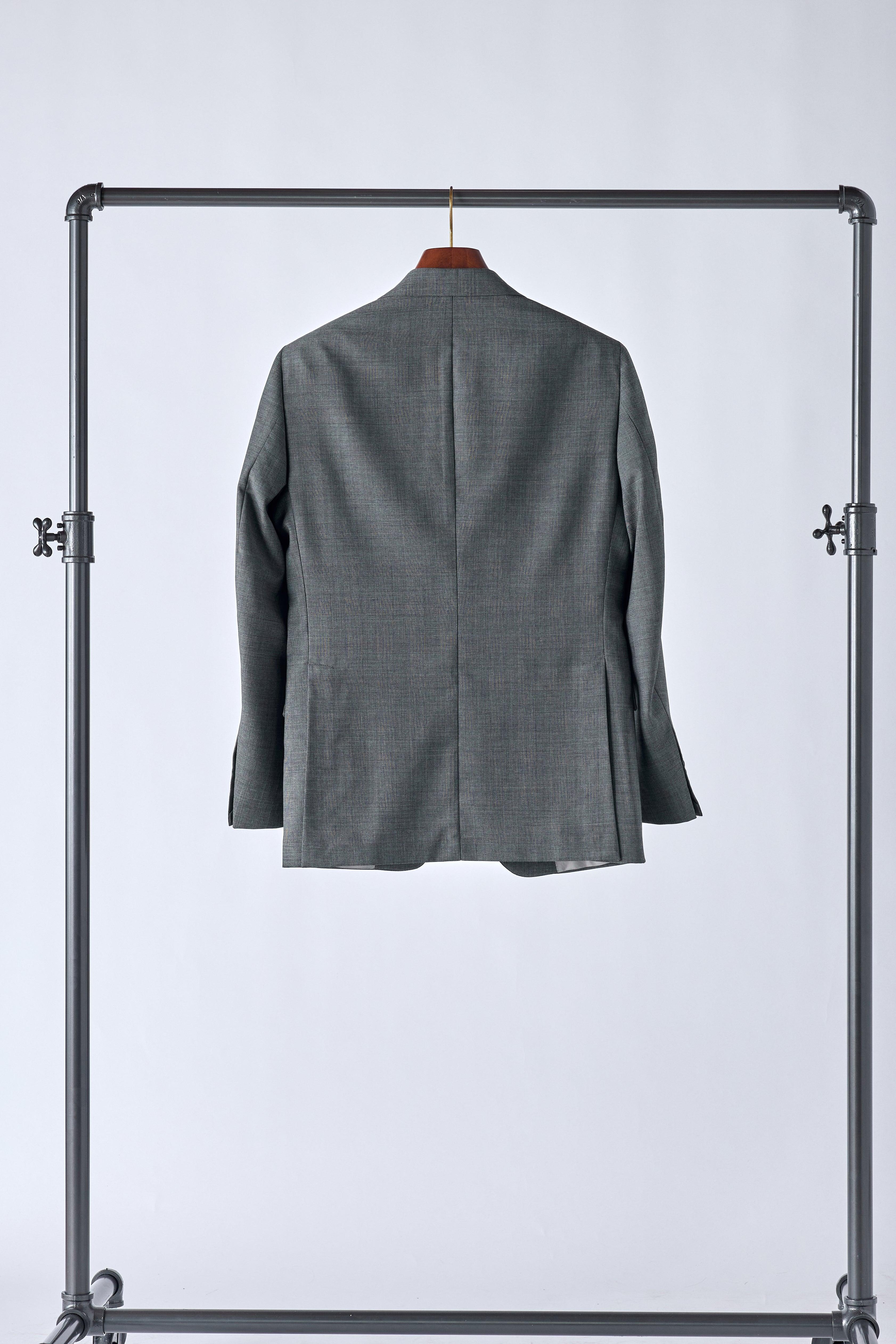 No. 1 Gray Prince of Wales Check Suit - Image 7