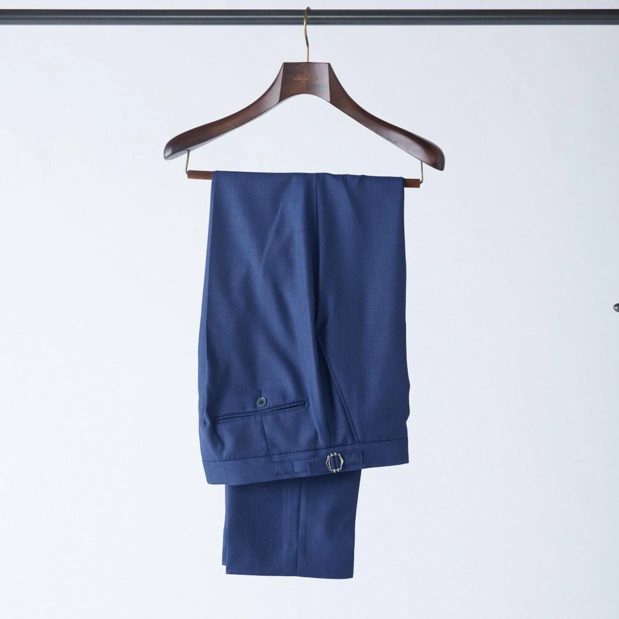 No. 2 Peak Lapel Birdseye Suit - Image 7