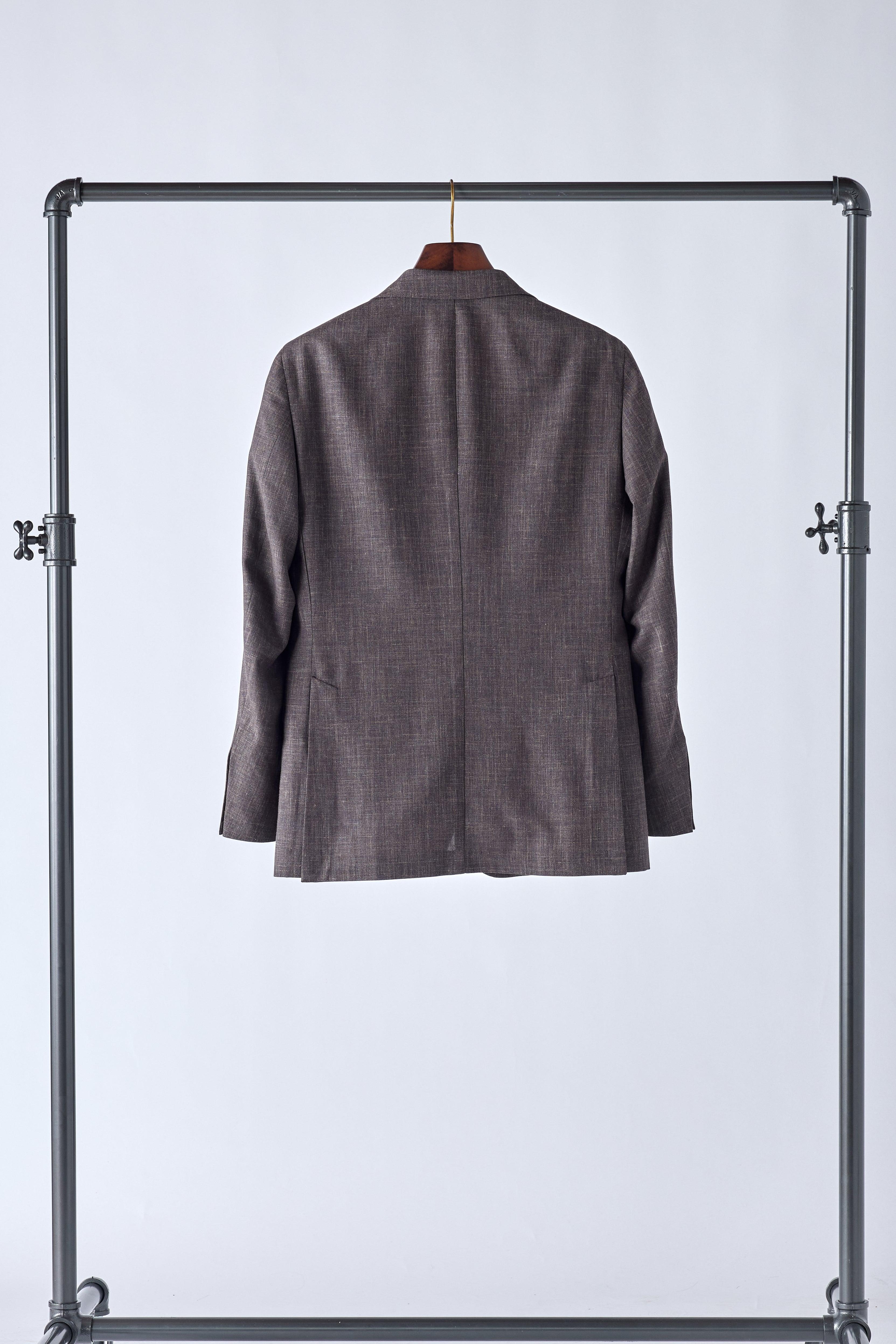 Signature Loro Piana Tobacco Linen Suit - Image 8