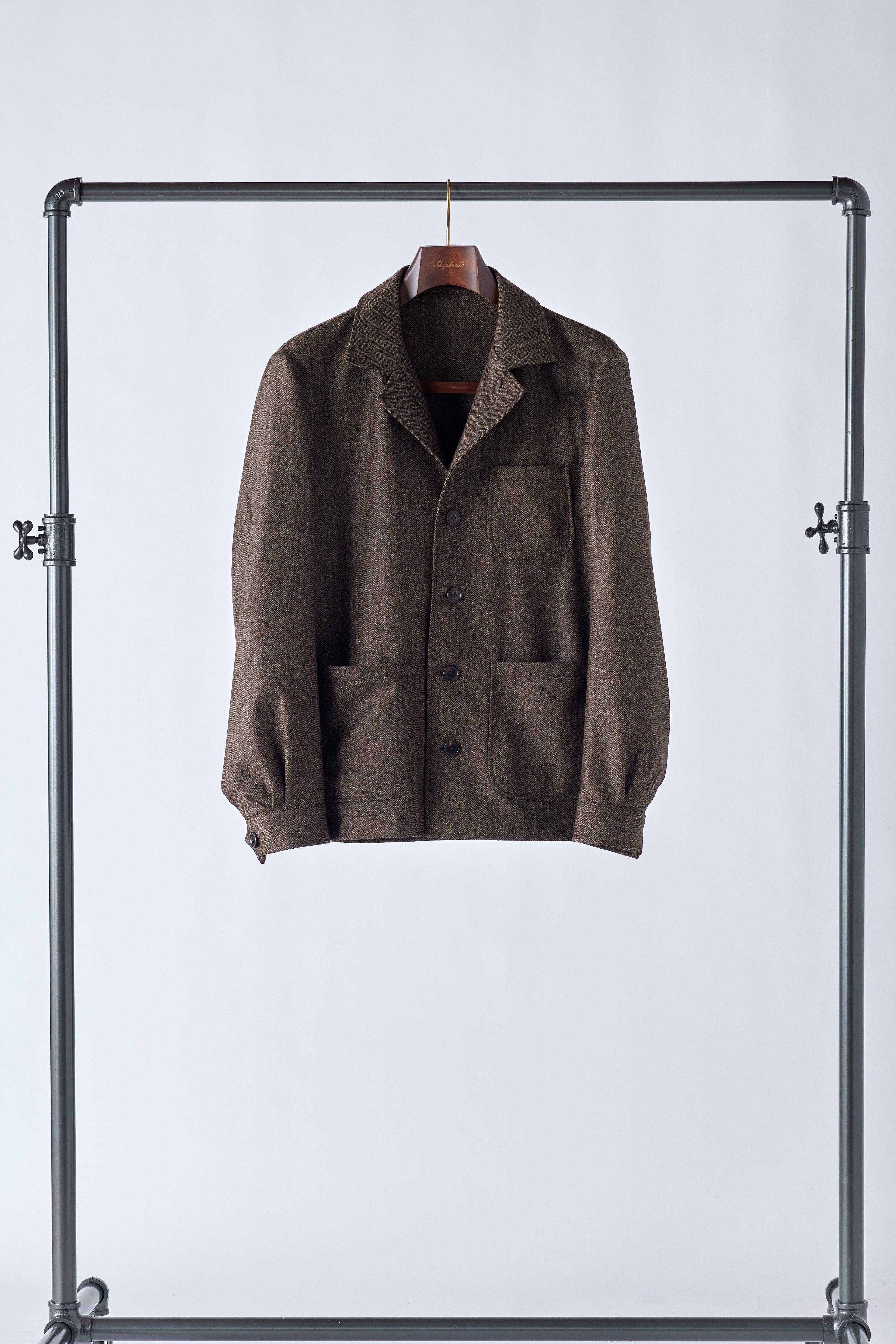 The Tweed Flannel Work Jacket - Image 6